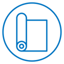 Carpet roll icon