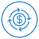 Cash flow icon