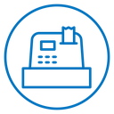 Cash register icon