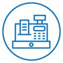 Cash register icon