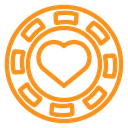 Casino chips icon