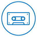 Cassette tape icon