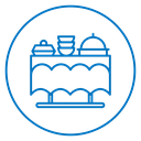 Catering buffet icon