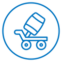 Cement mixers icon