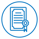 Certificate 4 icon