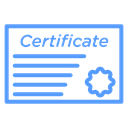 Certificate Seal Badge icon