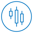 Chart candlestick 2 icon