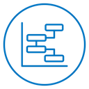 Chart gantt icon