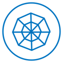 Chart-radar icon