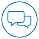 Chat bubble icon