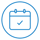 Check in calendar icon