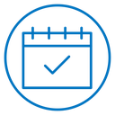 Check in calendar icon
