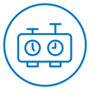 Chess clock icon