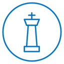 Chess king icon