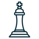 Chess king icon