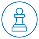 Chess pawn icon