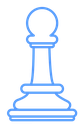 Chess pawn icon