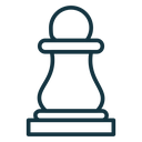 Chess pawn icon