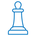 Chess pawn icon