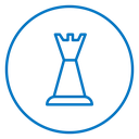 Chess rook 4 icon