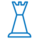 Chess rook 4 icon