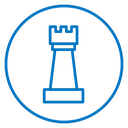 Chess rook icon
