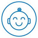 Child face icon