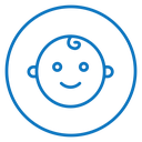Child head icon