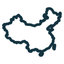 China map icon