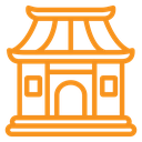 Chinese temple icon