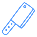 Chopper knife icon