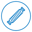 Christmas cracker icon