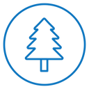 Christmas tree 3 icon