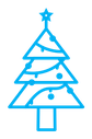 Christmas tree icon (2) icon