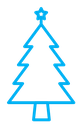 Christmas tree icon