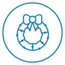 Christmas Wreath icon