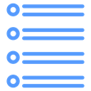 Circle Bullet List icon