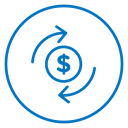 Circulation of money 2 icon