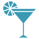 Citrus Martini glass 3 icon