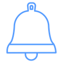 Classic Bell Clapper Color Outline icon
