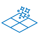 Clean floor surface icon