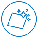 Clean floor surface icon