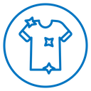 Clean t-shirt icon
