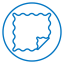 Cleaning cloth icon