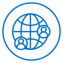 Clients worldwide icon