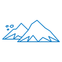 Cliff icon