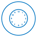 Clock face 3 icon