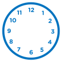 Clock face 3 icon