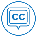 Closed caption icon