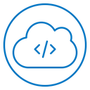 Cloud code 3 icon